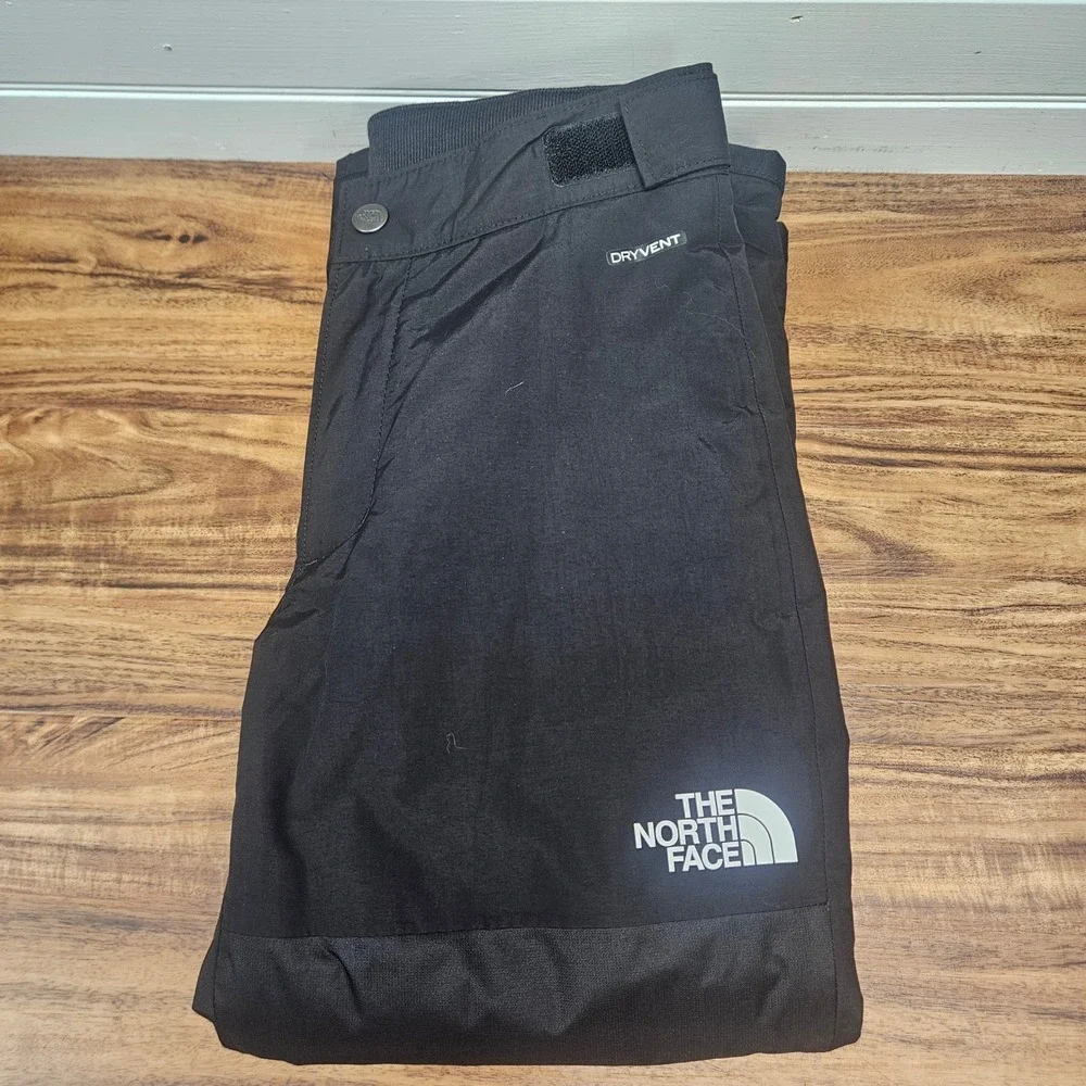 The North Face Boys Black DryVent EZ Grow Insulated Snow Pants Size S 7/8